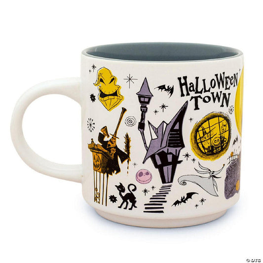 Disney The Nightmare Before Christmas Allover Icons Ceramic Stacking Mug Holds 13 Ounces | USA Decoration®
