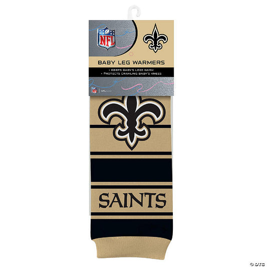 1 Piece(s): New Orleans Saints Baby Leg Warmers | USA Decoration®