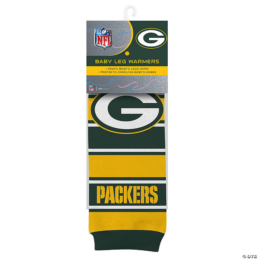 1 Piece(s): Green Bay Packers Baby Leg Warmers | USA Decoration®