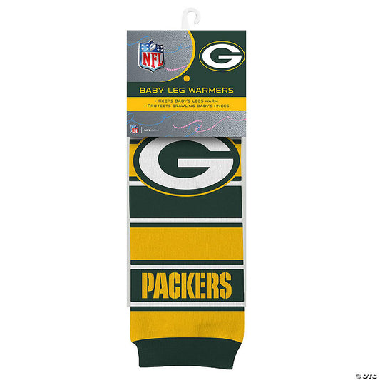 1 Piece(s): Green Bay Packers Baby Leg Warmers | USA Decoration®