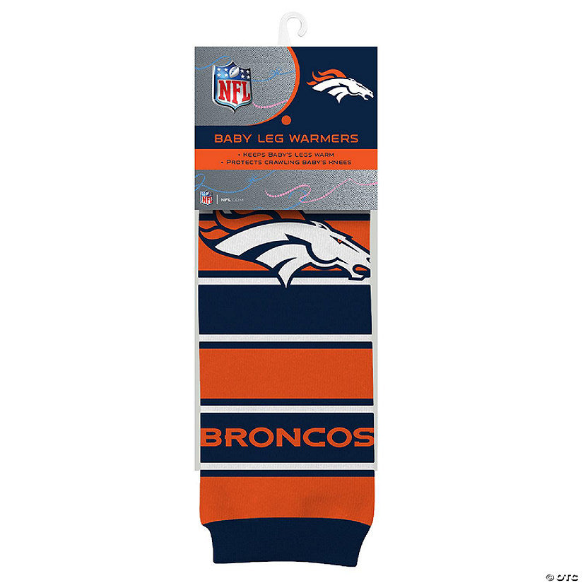1 Piece(s): Denver Broncos Baby Leg Warmers | USA Decoration®