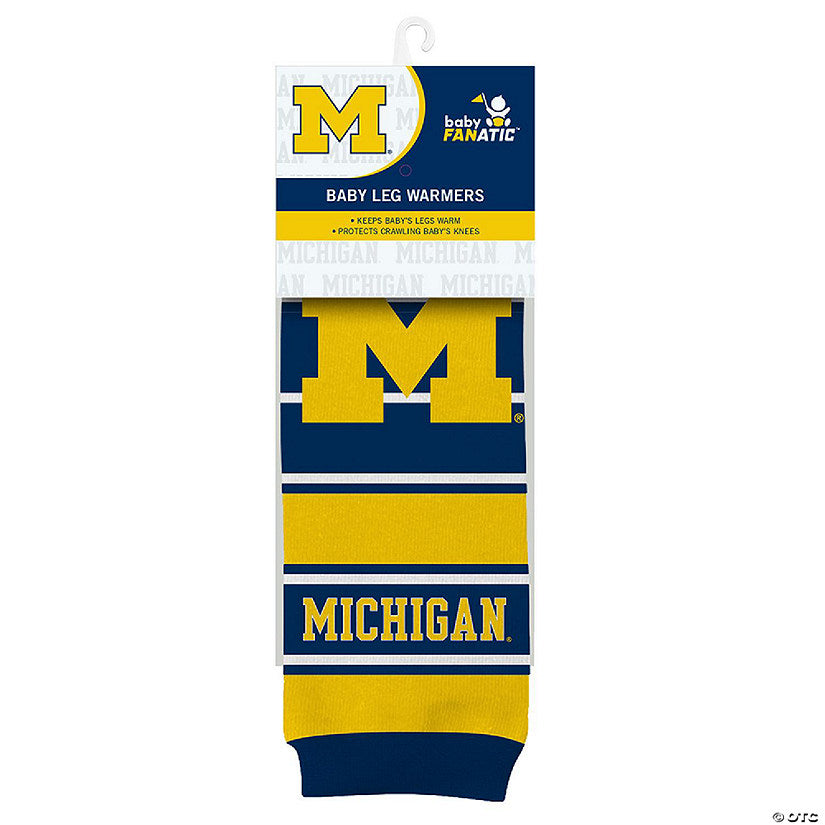 Michigan Wolverines Baby Leg Warmers
