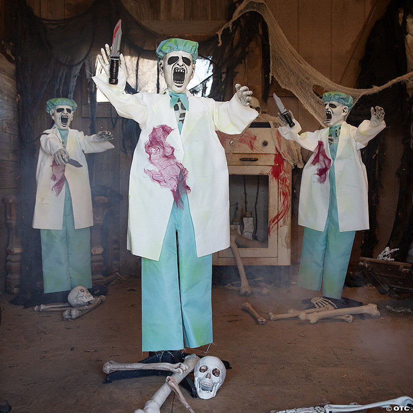 Creepy Doctor Yard Stakes - 3 Pc. | USA Decoration®