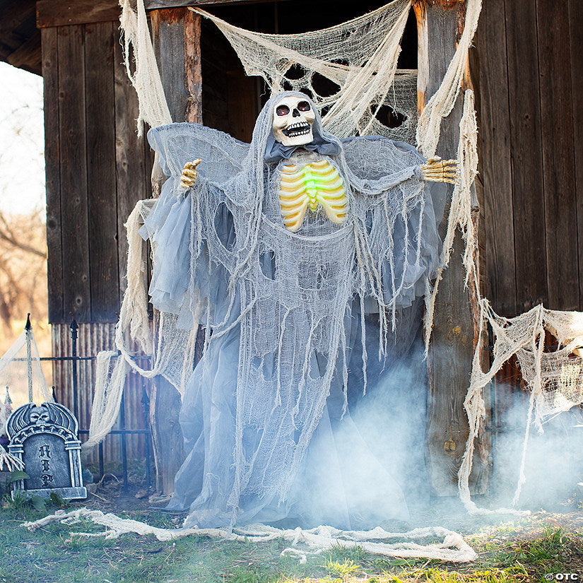 5 Ft. Standing Winged Reaper Animated Prop | USA Decoration®
