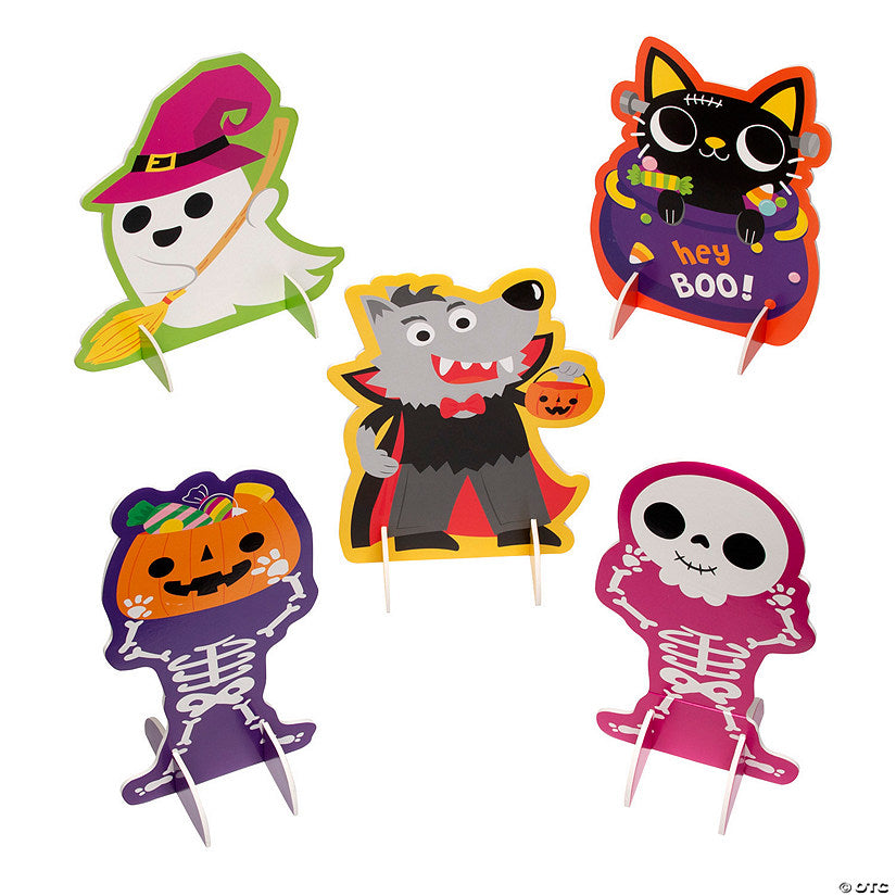 5 Piece(s): Boo Crew Centerpieces - 5 Pc. | USA Decoration®
