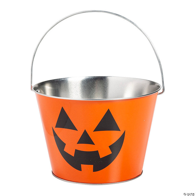Large Jack-O’-Lantern Pails halloween