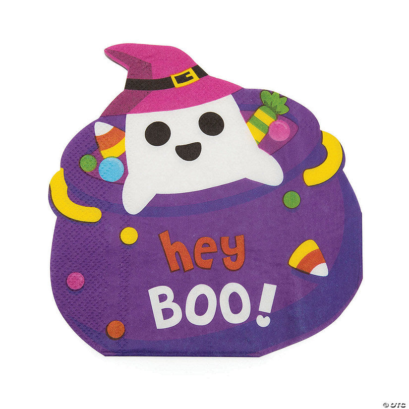 Boo Crew Halloween Party Luncheon Napkins - 16 Pc. | USA Decoration®