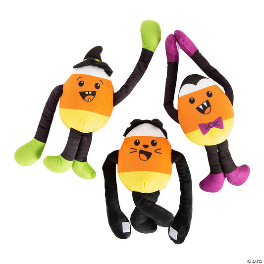 Per Dozen: Long Arm Stuffed Candy Corns - 12 Pc. | USA Decoration®
