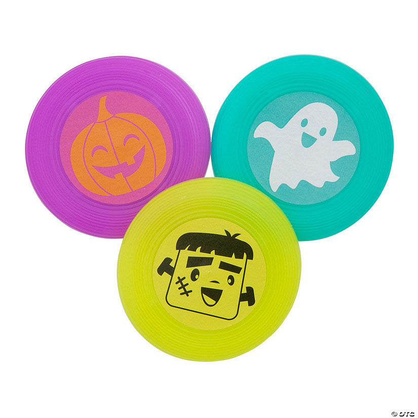 72 Piece(s): Bulk 72 Pc. Mini Halloween Flying Discs | USA Decoration®