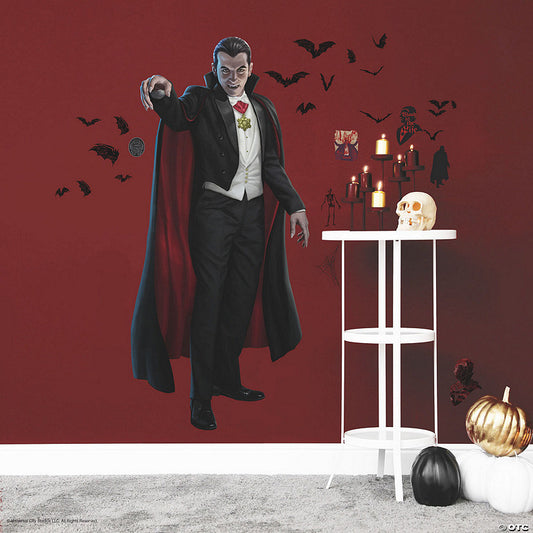 Classic Monsters Dracula Giant Peel Stick Wall Decals by RoomMates | USA Decoration®
