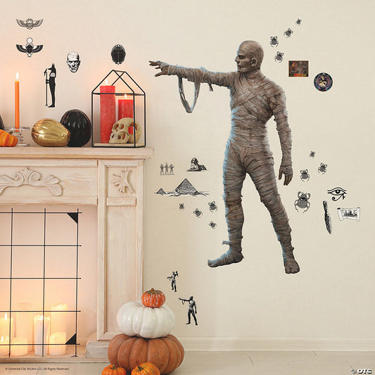 Classic Monsters The Mummy Giant Peel Stick Wall Decals by RoomMates | USA Decoration®