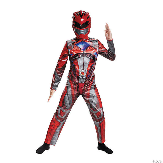 Boy's Classic Red Ranger Costume | USA Decoration®