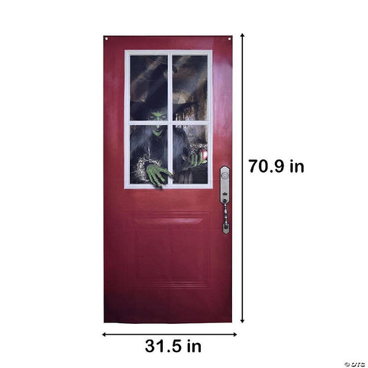 Presence - Halloween Decoration Witch Door Cover