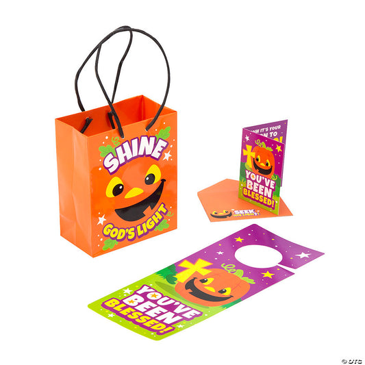 Christian Pumpkin Boo Bag Starter Kit for 12 halloween