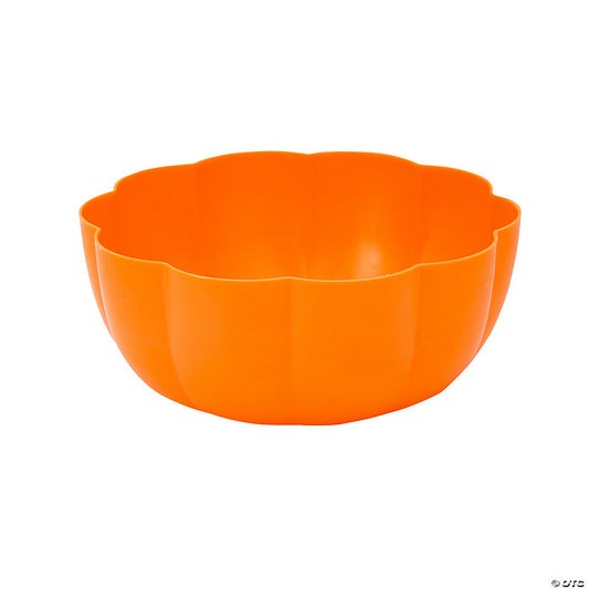 Pumpkin Plastic Soup Bowls - 8 Ct. | USA Decoration®