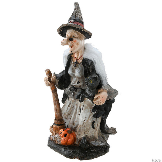 National Tree Company 18 in. Witch Halloween Table Decor | USA Decoration®