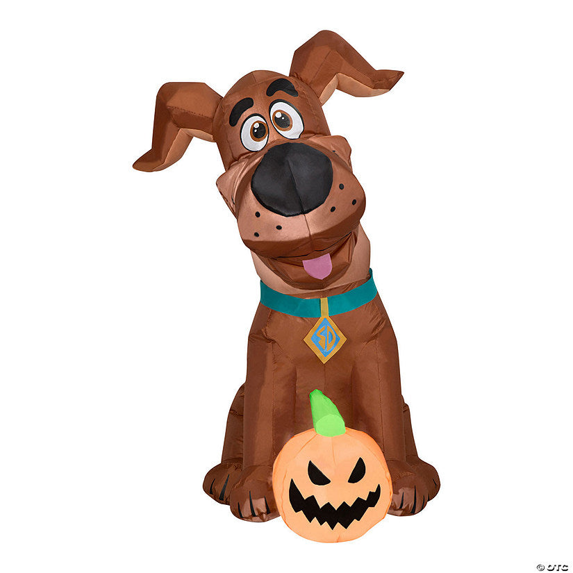 National Tree Company 42 in. Inflatable Halloween Scooby Doo | USA Decoration®