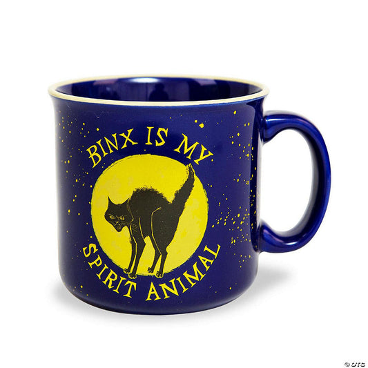 Disney Hocus Pocus "Binx Is My Spirit Animal" Ceramic Camper Mug 20 Ounces | USA Decoration®