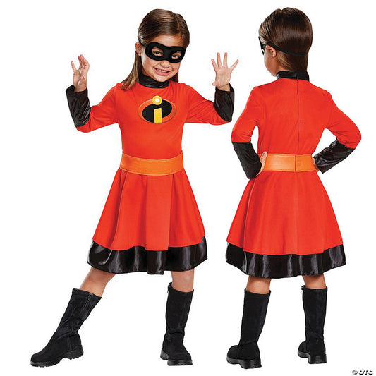 Girl’s Classic The Incredibles™ Violet Costume Dress | USA Decoration®