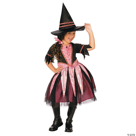 1 Piece(s): Girl’s Sparkle Witch Costume | USA Decoration®