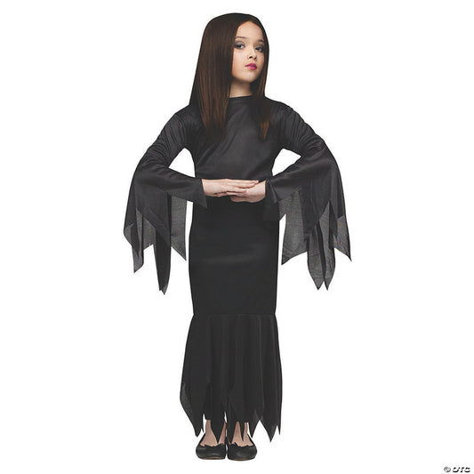 Girl’s The Addams Family™ Morticia Costume | USA Decoration®