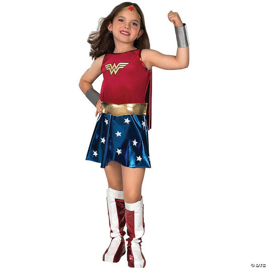 Girl’s Wonder Woman™ Superhero Costume | USA Decoration®