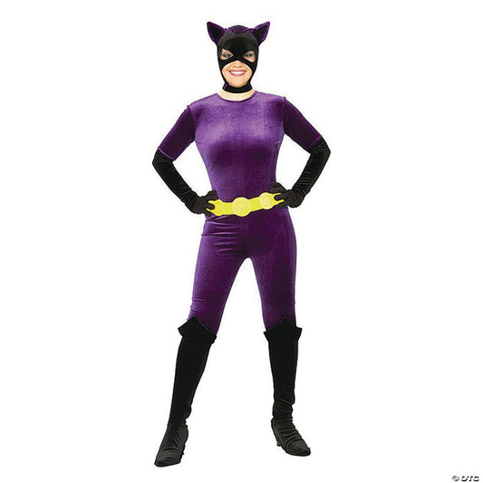 Women's Purple Catwoman Costume | USA Decoration®