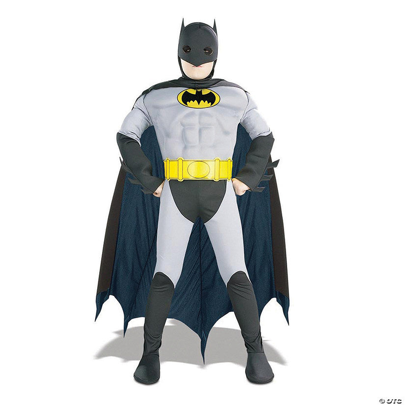 Boy's Batman with Muscle Chest Costume | USA Decoration®