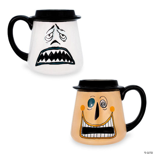 Disney Nightmare Before Christmas Mayor Faces 3D Ceramic Mug Holds 20 Ounces | USA Decoration®