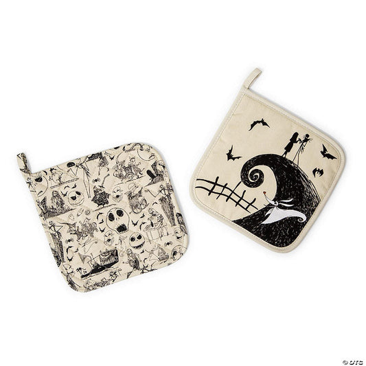 Disney The Nightmare Before Christmas Kitchen Pot Holder Set of 2 | USA Decoration®
