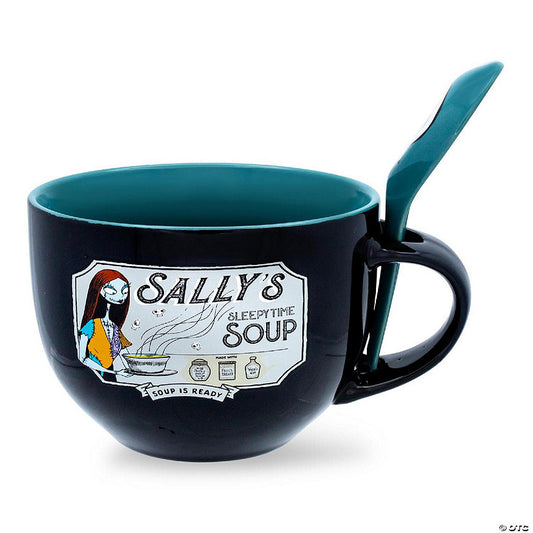 Disney The Nightmare Before Christmas "Sally's Sleepy Time" Ceramic Soup Mug | USA Decoration®