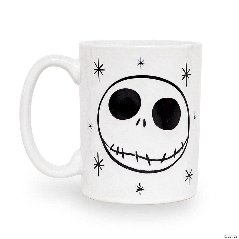 Disney The Nightmare Before Christmas Jack Skellington Face Ceramic Mug | USA Decoration®