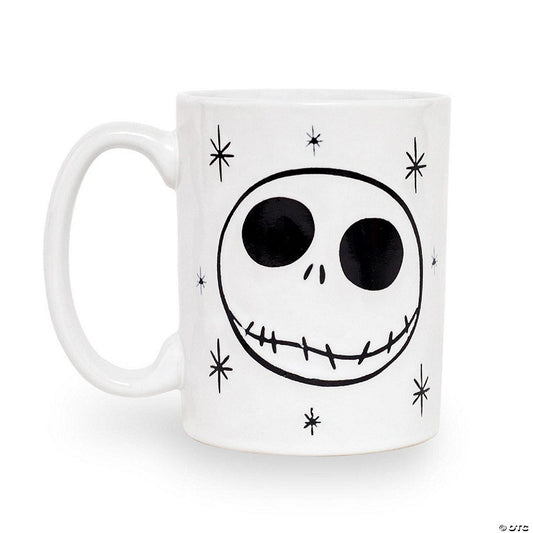 Disney The Nightmare Before Christmas Jack Skellington Face Ceramic Mug | USA Decoration®