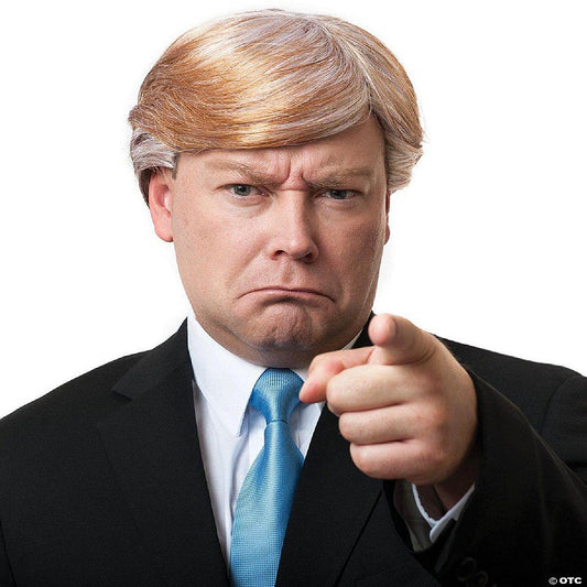1 Piece(s): Trump Billionaire Adult Costume Wig | USA Decoration®