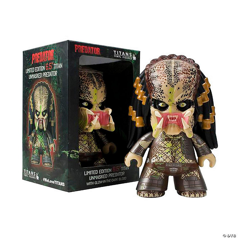 1 Piece(s): Unmasked Predator Exclusive 6.5 Inch Titans Vinyl Figure | USA Decoration®