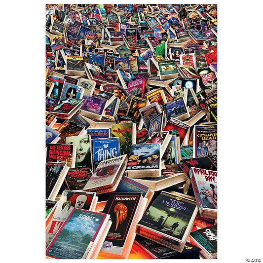 Horror VHS Cemetery 1000-Piece Jigsaw Puzzle Toynk Exclusive | USA Decoration®