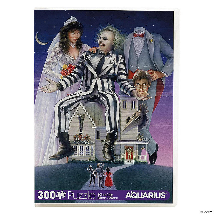Beetlejuice 300 Piece VHS Jigsaw Puzzle | USA Decoration®