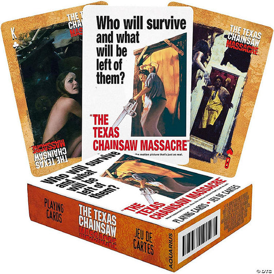 1 Piece(s): Texas Chainsaw Massacre Playing Cards | USA Decoration®