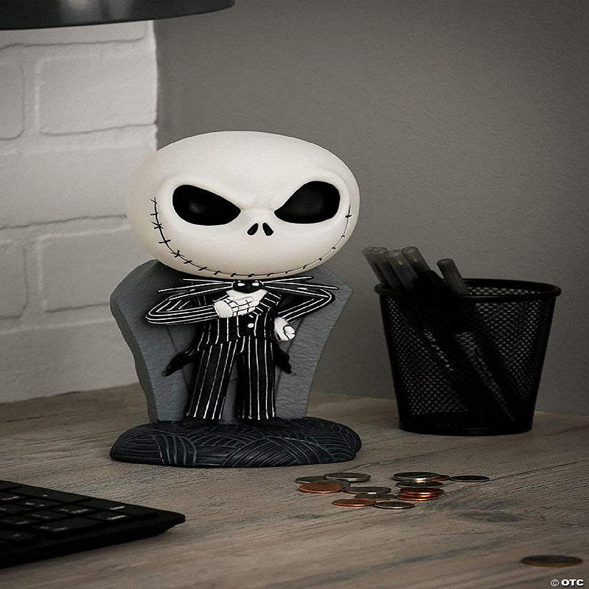Nightmare Before Christmas Jack Skellington 9 Inch PVC Figural Bank | USA Decoration®