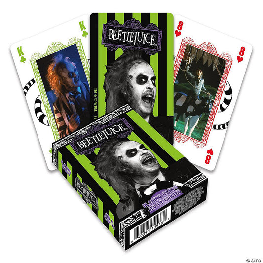 Beetlejuice Playing Cards 52 Card Deck + 2 Jokers | USA Decoration®