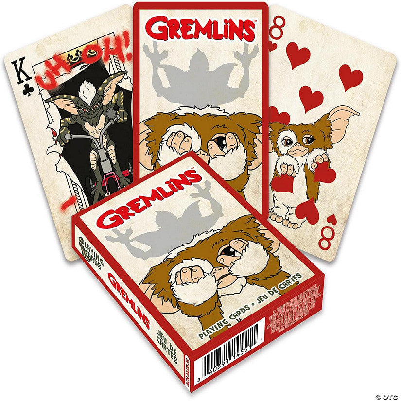 Gremlins Playing Cards 52 Card Deck + 2 Jokers | USA Decoration®