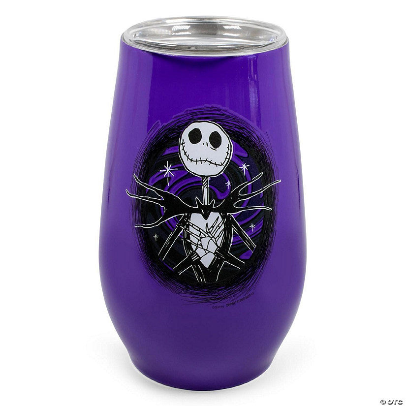 Nightmare Before Christmas Jack Skellington Stainless Steel Tumbler 10 Ounces | USA Decoration®