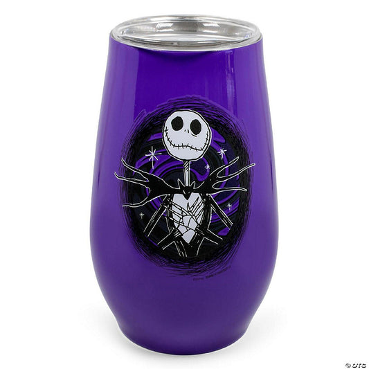 Nightmare Before Christmas Jack Skellington Stainless Steel Tumbler 10 Ounces | USA Decoration®