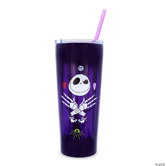 Disney The Nightmare Before Christmas Stainless Steel Tumbler Holds 22 Ounce | USA Decoration®