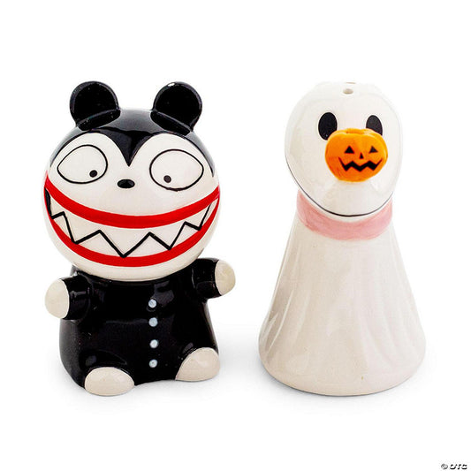 Disney The Nightmare Before Christmas Zero and Teddy Salt and Pepper Shaker Set | USA Decoration®