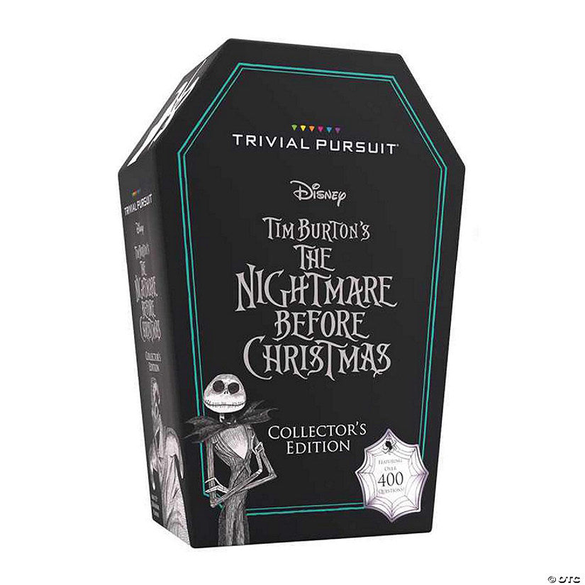 Nightmare Before Christmas Trivial Pursuit Board Game Travel Edition | USA Decoration®