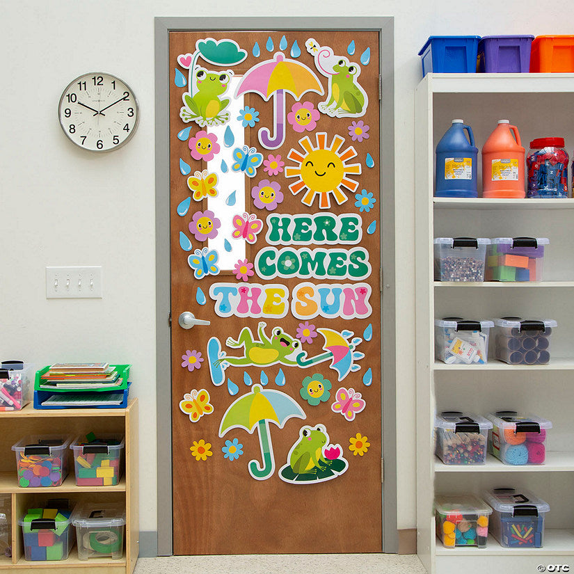 163 Piece(s): The Four Seasons Classroom Door Decorating Kit - 163 Pc. | USA Decoration®