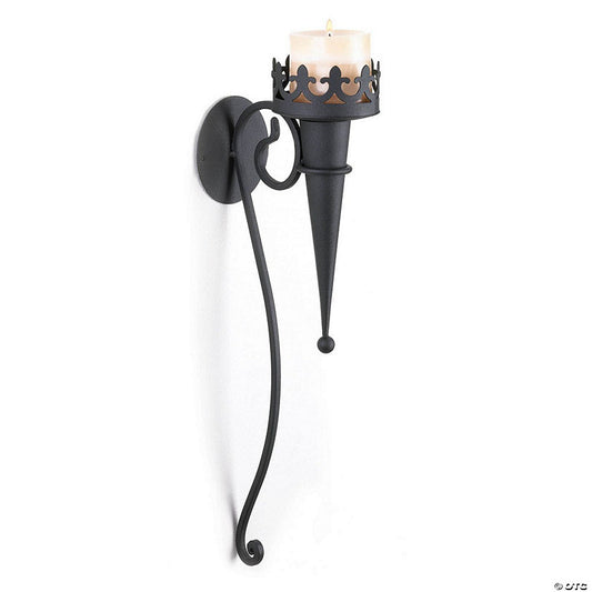 Gothic Candle Wall Sconce 18.75" Tall | USA Decoration®