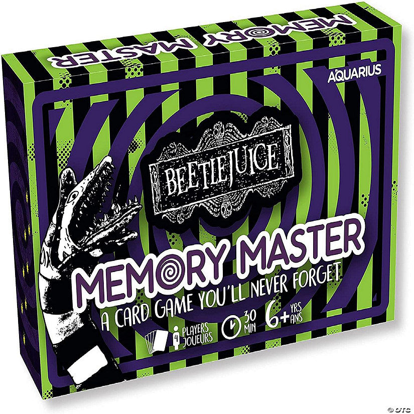 Beetlejuice Memory Master Game 4 Players | USA Decoration®