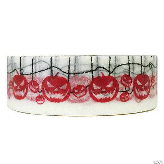 1 Piece(s): Wrapables Decorative Washi Masking Tape, Wicked Pumpkins | USA Decoration®